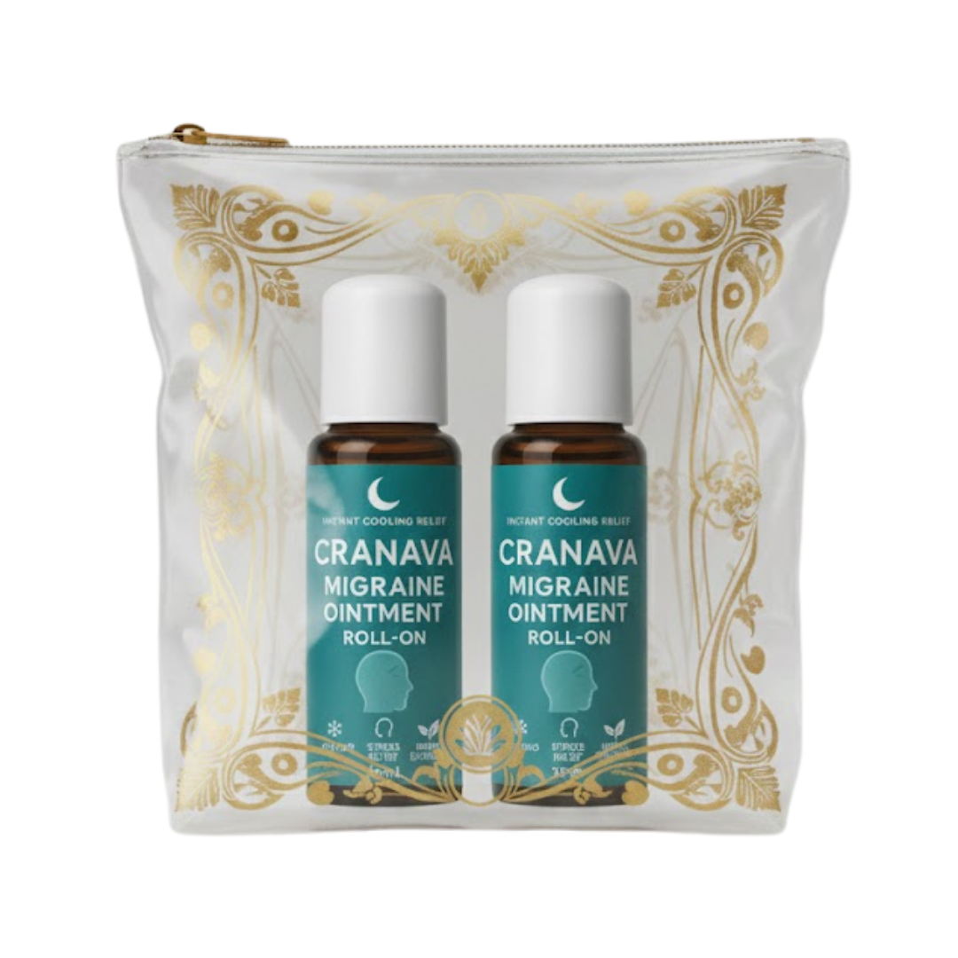 Cranava Migraine Ointment - 2 Bottles (70ml Total)